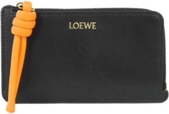 Loewe Pre-owned Wallets, female, Black, Size: ONE SIZE Pre-owned Coin purse/coin case