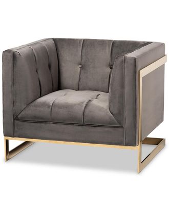 Baxton Studio Dnu Unprofitable Baxton Studio Ambra Armchair