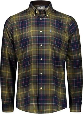 Barbour Winter Tartan Shirt - Heren - Casual Overhemden - Groen - XL - Katoen - Overhemden