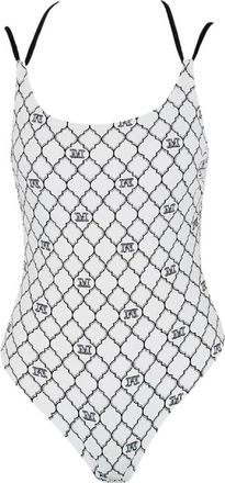 Max Mara Dames, Badkleding, Wit, Maat: M Polyamide