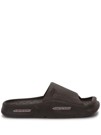Heron Preston Sandali slides - Nero