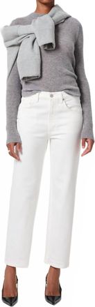 Citizens Of Humanity Palma Straight Jeans In Soft White