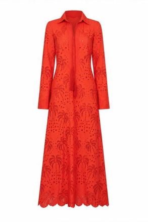 VASILIKI Zahra Embroidered Shirt Dress at Nordstrom, Size X-Small