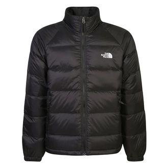 The North Face Zwarte waterdichte jas met logo-borduring - Heren - Ski Jassen - Zwart - 2XL - Nylon - Fitness