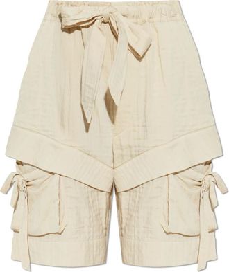 Isabel Marant Casual Shorts, female, Beige, Size: 2XS Bermia Shorts