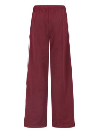 adidas Womens Trousers Red Polyester