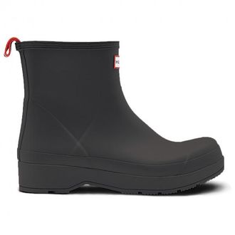 Hunter Original Play Boot Short Gummistiefel f&uuml;r Herren | grau/schwarz