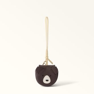 Furla Allegra Charm Cioccolato Brown Night Calf Leather + Sidney Calf Leather Woman