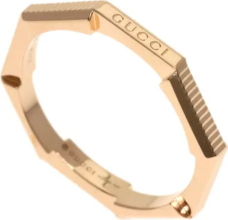 Gucci Pink Gold (18K) Band Ring (Pre-Owned)