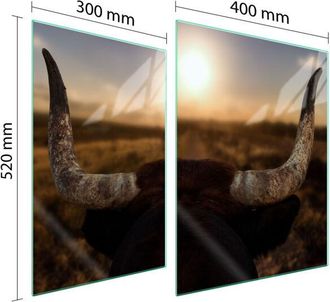 OEM Placa Protectora De Vidrio Para Estufa 70x52 Sun