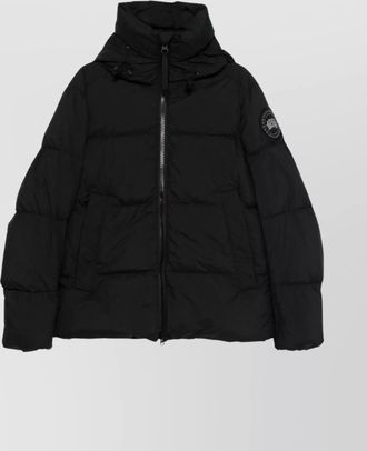 Canada Goose hooded long sleeve puffer down jacket