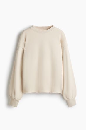 H&M Sweatshirt im Washed-Look - Beige