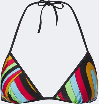 Pucci Top bikini Iride a triangolo
