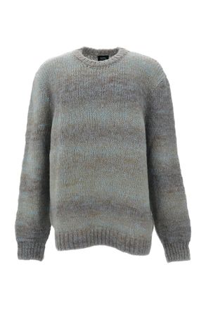 A.P.C. Marcos Gradient Wool Alpaca Sweater