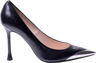 N&deg;21 Heels - Dames - Pumps - Zwart - 40 EU - Leer - Schoenen