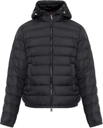 Moncler Vermeille Down Jacket - Heren - Gewatteerde jassen - Zwart - 2XL - Leer - Jassen