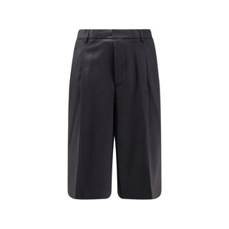 Ami Pleated Tailored Shorts