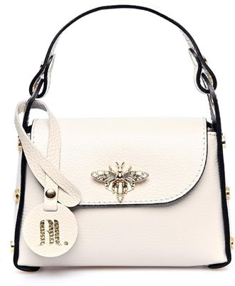 Anna Luchini Beige Rundleer Tas