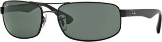 Ray-Ban Rb 3445 Zonnebril - Heren - Zonnebrillen - Zwart - 61 MM - Accessoires