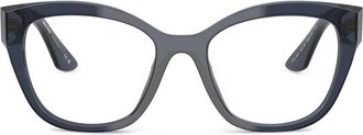 Miu Miu Eyewear Occhiali squadrati - Blu