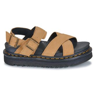 Dr. Martens Voss II Suede Womens Slingbacks Sandals - Tan - Size:UK 6.5