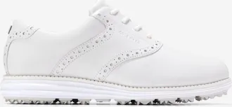 Cole Haan Womens Øriginal Grand Saddle Golf Shoes - White Size 10.5 Waterproof