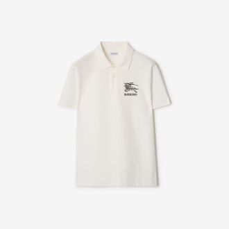 Burberry EKD Sketch Cotton Polo Shirt, Size: XXXL