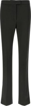 Sportmax Guglia Broek - Dames - Broeken - Zwart - Maat: M Wol