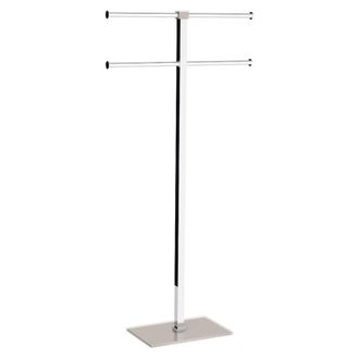 Gedy Gedy - Ra316600000 Toallero De Pie Beige Transparente-cromo - Ref: Ra316600000