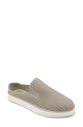 Kenneth Cole Reaction Bonnie Rhinestone Mule Sneaker in Irish Cream Knit at Nordstrom Rack, Size 7.5