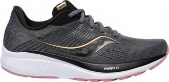Saucony Womens Guide 14 Shoes In Charcoal/rose