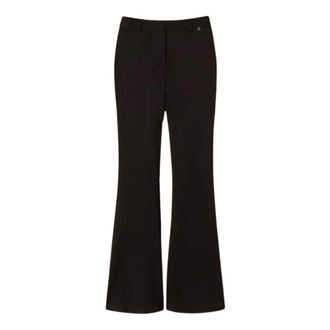 Twinset Wide Trousers, female, Black, Size: XS Wide Trousers