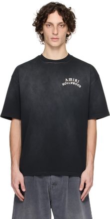 カリフォルニアの夢を纏う【AMIRI】MA パラダイス Tシャツ AMIRI ロゴ Tシャツ | ブラック | FARFETCH JP