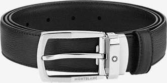 Montblanc G&uuml;rtel aus texturiertem Leder
