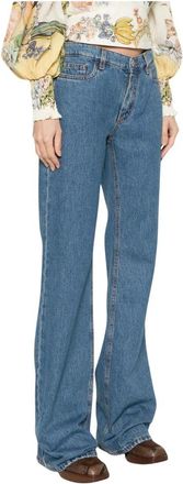 Etro Klassieke Denim Jeans - Dames - Bootcut Jeans - Blauw - W30 - Denim - Jeans