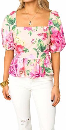 BuddyLove Mirabelle Explorer Top In Pink