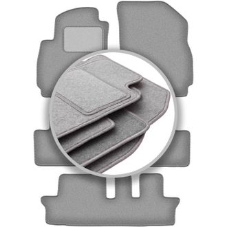 OEM Alfombrillas Grises Para Chevrolet Orlando I 7 Plazas (2011-2015)