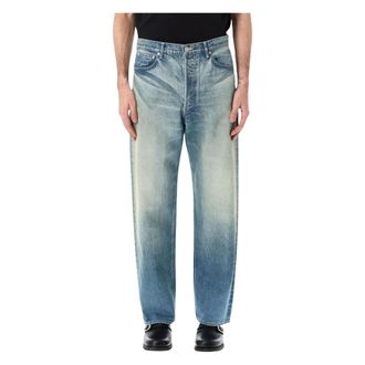 Auralee Heren, Jeans, Blauw, Maat: W36 Denim