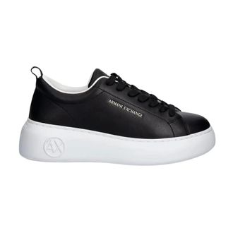 A|X Armani Exchange Dames, Schoenen, Zwart, Maat: 40 1/2 EU Leer