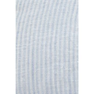 Anaya with Love So Soft Linen Table Runner in Sky Blue Pinstripe at Nordstrom