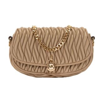Michael Kors Dames, Tassen, Beige, Maat: ONE Size Leer