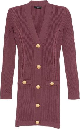 Balmain V-Necked Short Dress-Donna