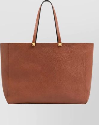 Valentino leather tote bag