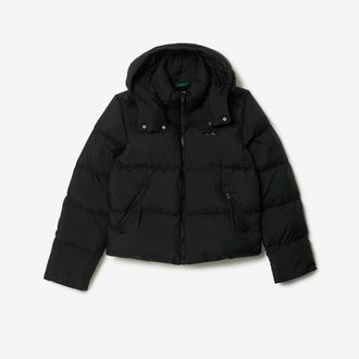 Lacoste Korte donsjas met kap