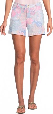 Lilly Pulitzer Callahan Mid Rise Short In Roar Of The Seas