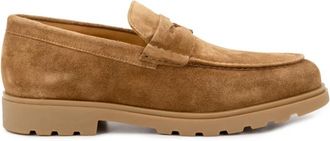 Kiton Su&egrave;de Kalveren Loafers - Heren - Loafers - Bruin - 43 EU - Su&egrave;de - Schoenen