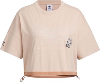 adidas (WMNS) adidas originals x Yu Nagaba Short T-Shirt Asia Sizing Pink IS0650