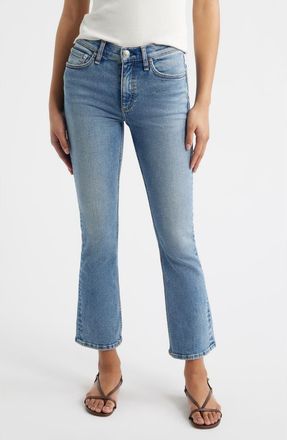 Rag & Bone Flexi Peyton Mid Rise Ankle Bootcut Jeans in Tansy at Nordstrom, Size 24