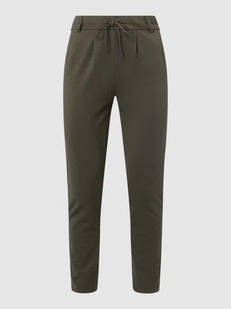 Only Stoffhose mit elastischem Bund in Oliv, Größe XL/30