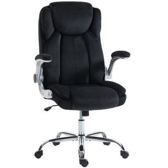 HOMCOM Silla de oficina 68x69x118 cm negro